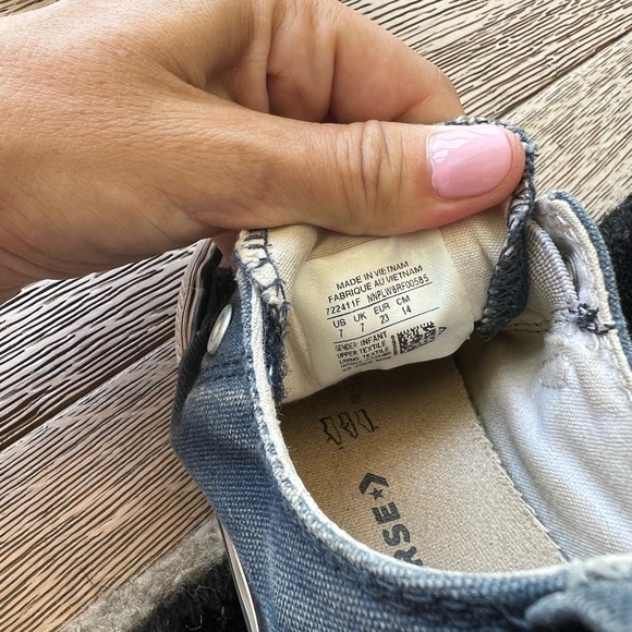 Converse toddler navy blue - Picture 3 of 3